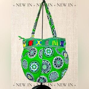 Vera Bradley Shoulder bag with Jockey Silks motif